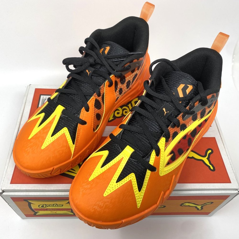 New Puma Scoot Zeros x Cheetos Red-Rickie Orange-Yellow Blaze-Black / US 6.5